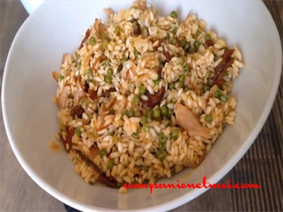 Risotto aux tomates séchées