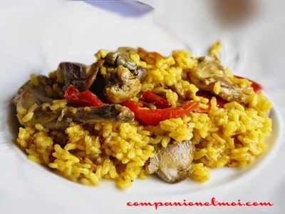 Riz au poulet