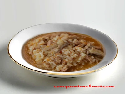 Riz au thon et aux champignons
