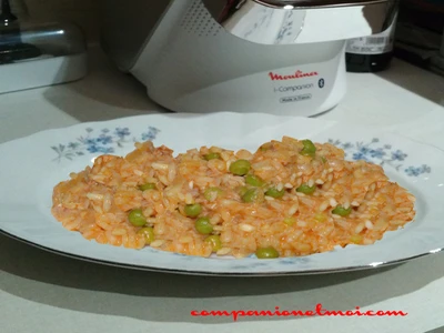 Riz au thon et aux petits pois