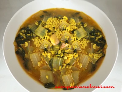 Riz aux blettes