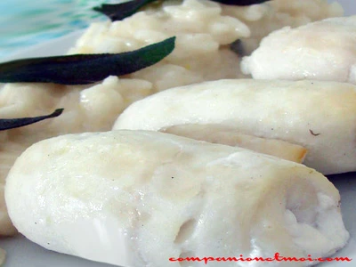 Roulade de poisson blanc au citron
