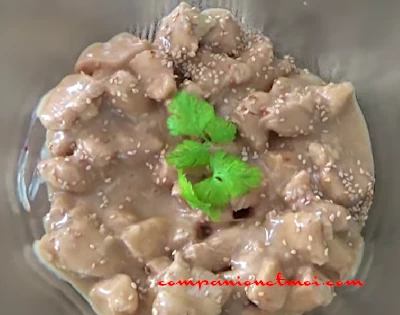 Sauté de dinde sucré salé
