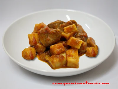 Sauté de porc et pommes de terre