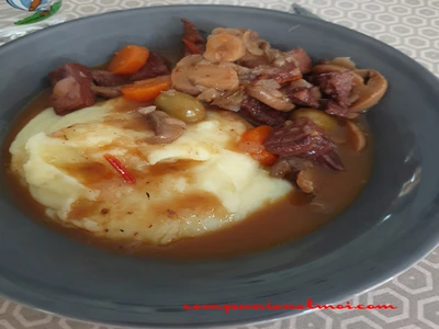 Sauté de veau mariné