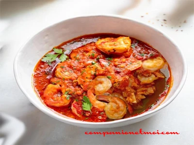 Soutrou de crevettes ivoirien