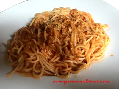 Spaghetti à la bolognaise