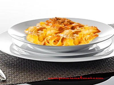 Tagliatelles à la viande hachée