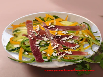 Tagliatelles de légumes