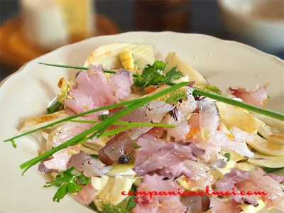 Tartare de bar au fenouil