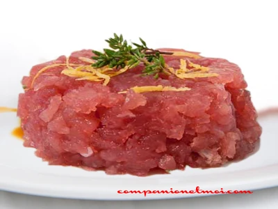 Tartare de thon rouge