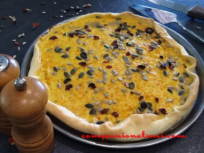 Tarte à la carotte