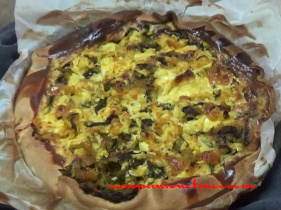 Tarte à la courge butternut et au chou kale