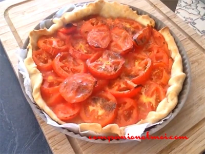 Tarte à la tomate