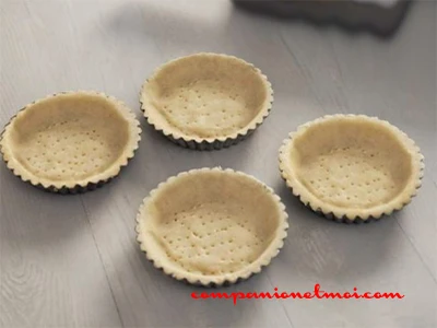 Tartelettes de pâte brisée pour quiches lorraines