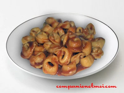 Tortellini sauce aigre-douce