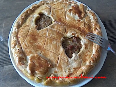 Tourtière à la viande hachée