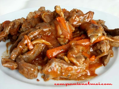 Veau sauce soja