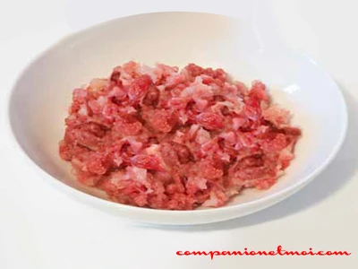 Viande hachée maison