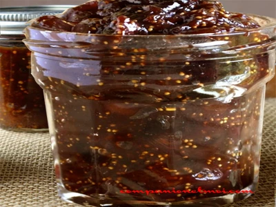 Chutney de figues et raisins secs