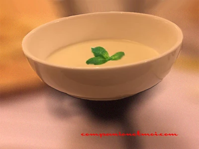Crème à la mozzarella