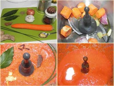 Préparation recette Sauce tomate viande hachée