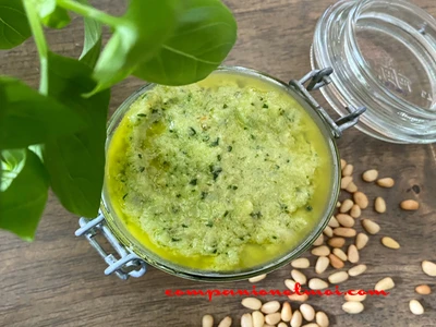 Pesto de courgette
