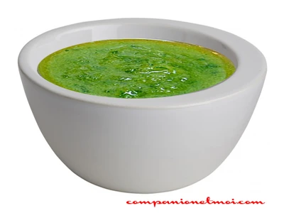Sauce ail persil huile d'olive