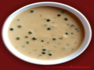 Sauce au poivre vert
