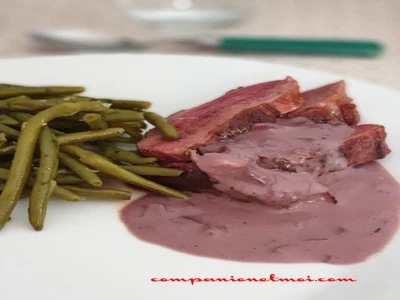 Sauce au vin rouge