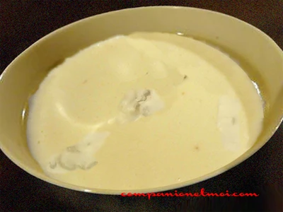 Sauce blanche pour quenelles