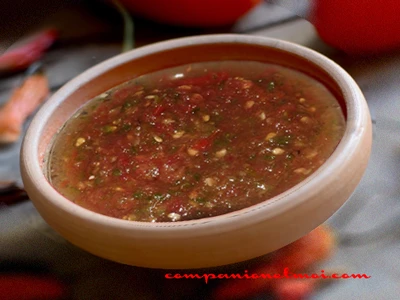 Sauce bolivienne épicée