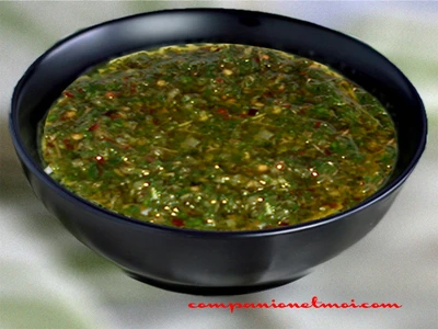 Sauce chimichurri