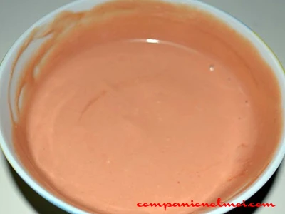 Sauce mayonnaise ketchup