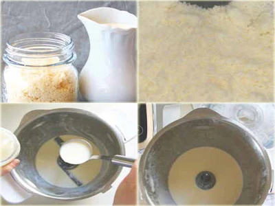Préparation recette Sauce parmesan