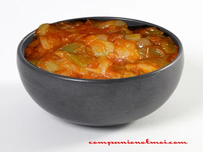 Sauce tomate et poivron