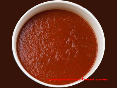Sauce tomate fumée