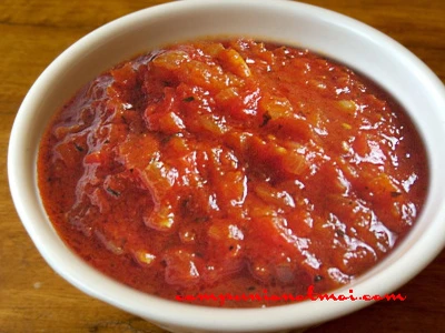 Sauce tomate maison pour pizza