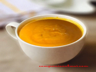 Bouillie de riz et de citrouille pour bébé à la coréenne