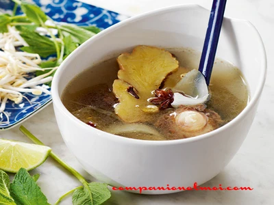 Bouillon asiatique