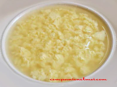 Bouillon d'oeuf
