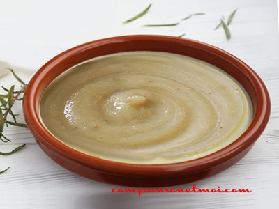 Crème d'artichauts aux cèpes séchés