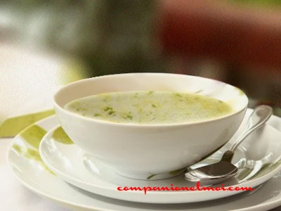Crème de champignons à la parisienne