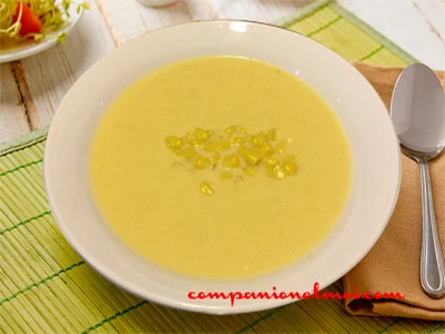 Crème de maïs péruvienne