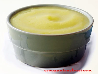 Fondue de courgette et pomme de terre pour bébé