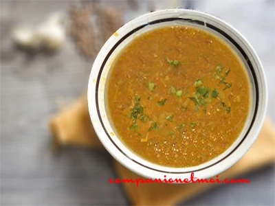 Masoor dal de lentilles corail épicées