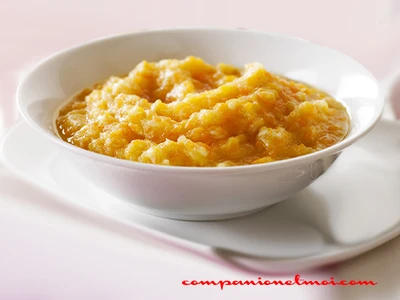 Mouliné de légumes au gruyère