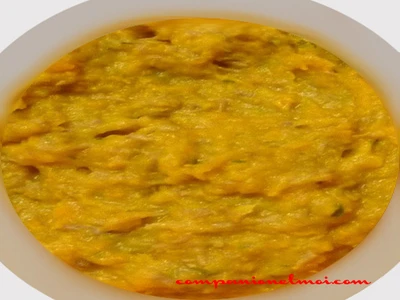 Purée bœuf carotte pour bébé