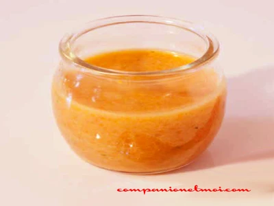 Purée potiron et carotte pour bébé