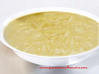 Soupe à l'ail rose de Lautrec